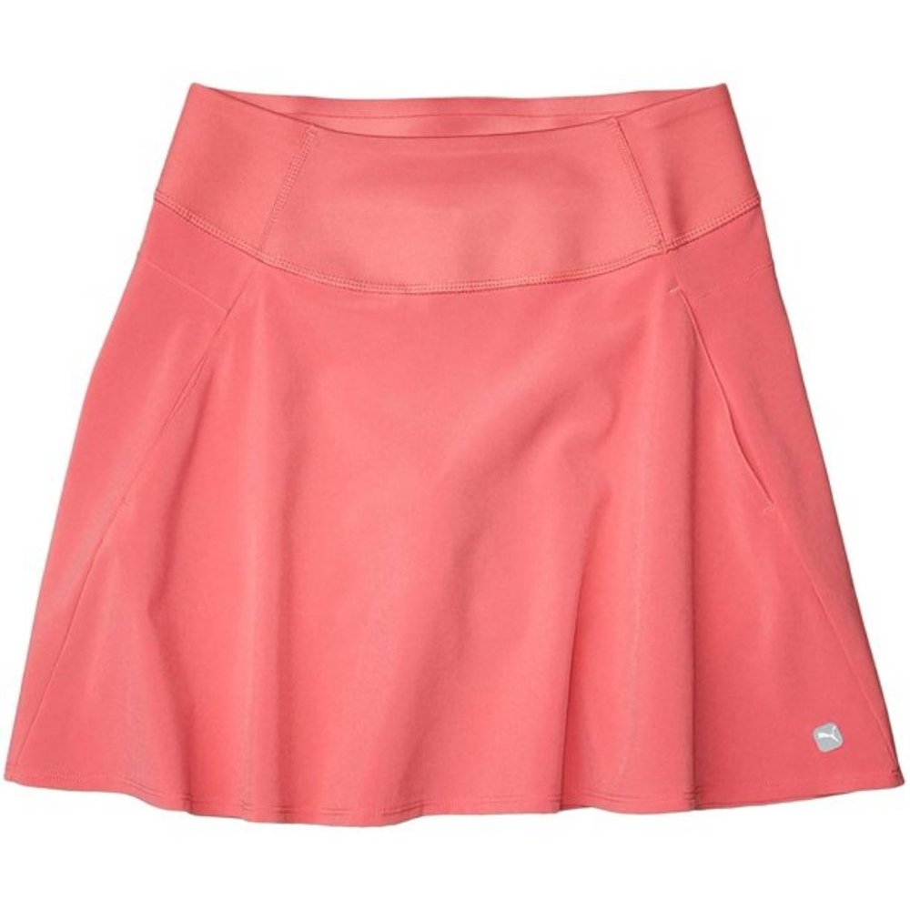 NWT Puma Womens Pwrshape Solid Woven Skirt Rapture Rosa XXL